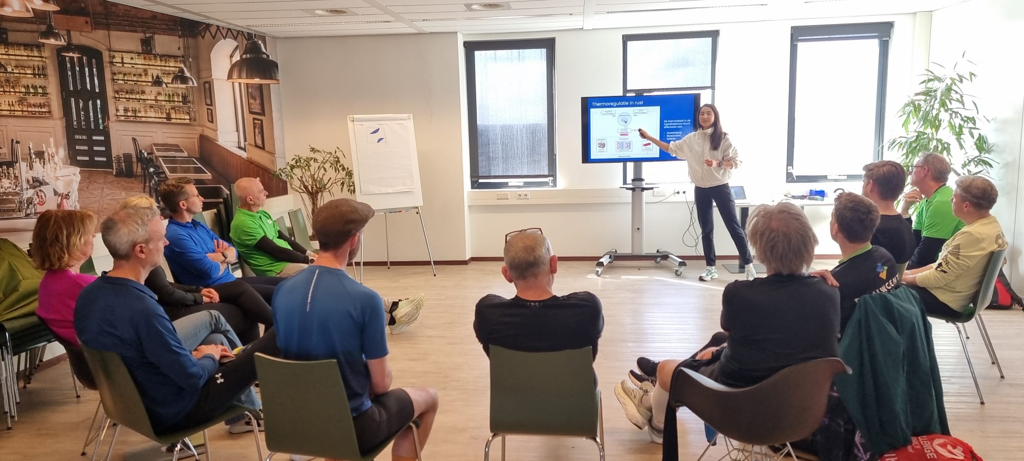 Nabespreking van de temperatuurdata